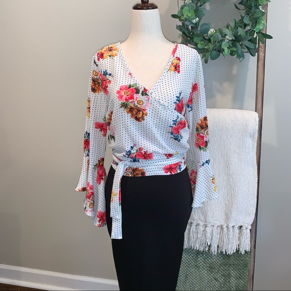 ⚠️ CLEARANCE ⚠️ Wishful Print Blouse